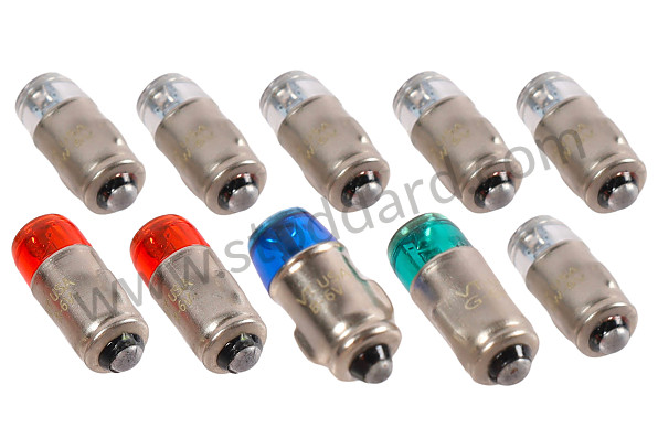 VIN90100106 - Complete 356 Dash 6V LED Bulb Light Set for A-BT5 for Porsche 
