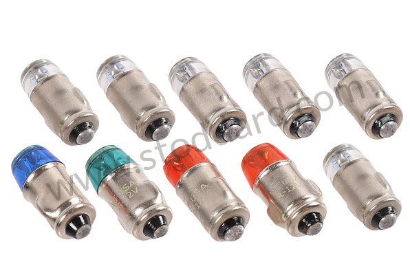 VIN90100112 - Complete 356 Dash 12V LED Bulb Light Set 356 A-BT5 for Porsche 