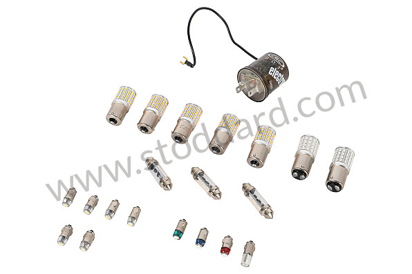 VIN90107012 - Interior/Exterior Light Set  12V PRE A 53-55  USA for Porsche 