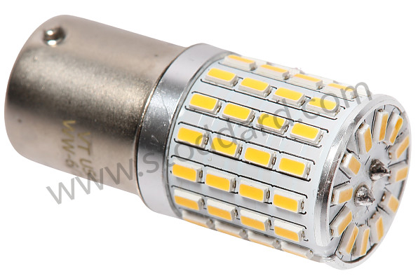 VIN90112106 - LED 6V and 12V compatible 1156 Bulb, Warm White  for Reverse Light, etc for Porsche 