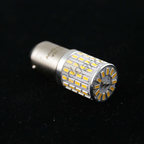 VIN90112406 - White LED BA15D 6V 12V Dual Contact Light Bulb VIN90112406 for Porsche 