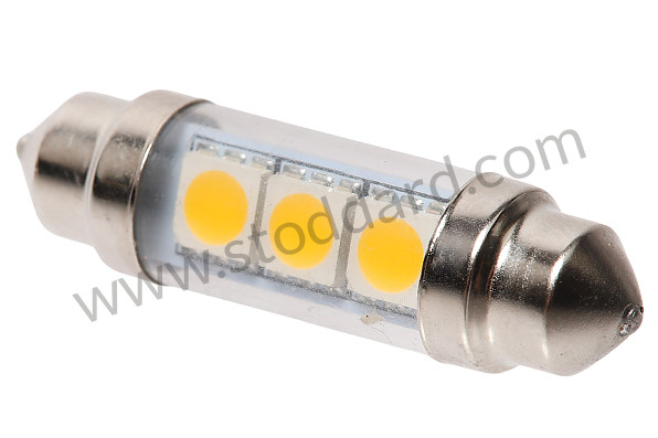VIN90114106 - 39mm Festoon LED Bulb 6V and 12V compatible  for Pre A - T1 Shine Down License Light and some dome lights for Porsche 