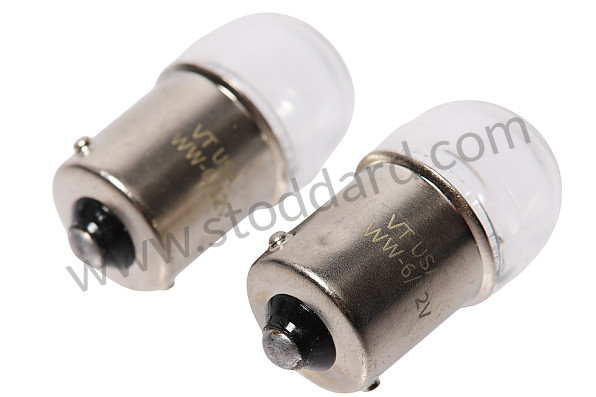 VIN90114606 - LED License Plate Light, 6V 12V Set Of 2  356B T5 and 356C for Porsche 