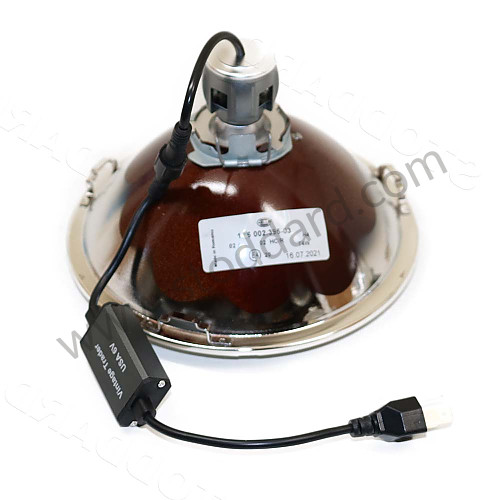 VIN90116106 - LED 7 Inch 6V Headlight Bulbs - Vintage White, Sold As Pairs for Porsche 