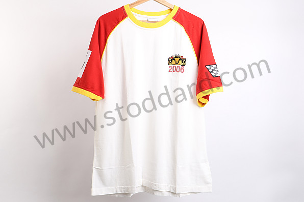AWAP00500S16 - 2006 RS SPYDER T-SHIRT - WHITE AND RED (S) for Porsche 