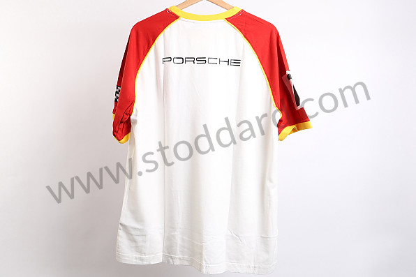 AWAP00500S16 - 2006 RS SPYDER T-SHIRT - WHITE AND RED (S) for Porsche 