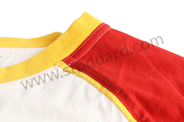 AWAP00500S16 - 2006 RS SPYDER T-SHIRT - WHITE AND RED (S) for Porsche 