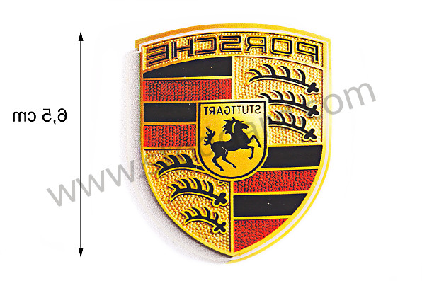 WAP0130050MCST - STICKER for Porsche 