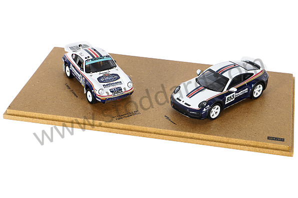 WAP0201560PSET - 911 DAKAR RALLY ROTHMANS SET 1:43 MULTI- for Porsche 
