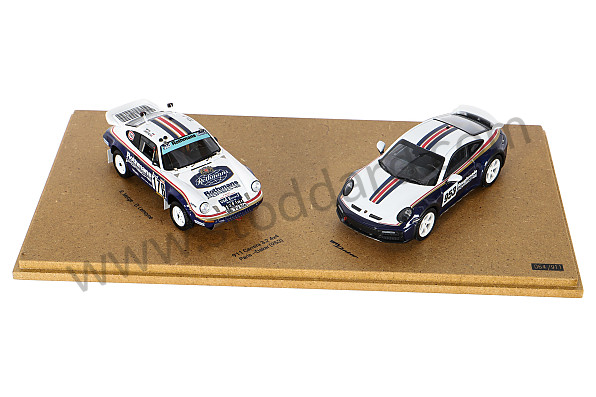 WAP0201560PSET - 911 DAKAR RALLY ROTHMANS SET 1:43 MULTI- for Porsche 