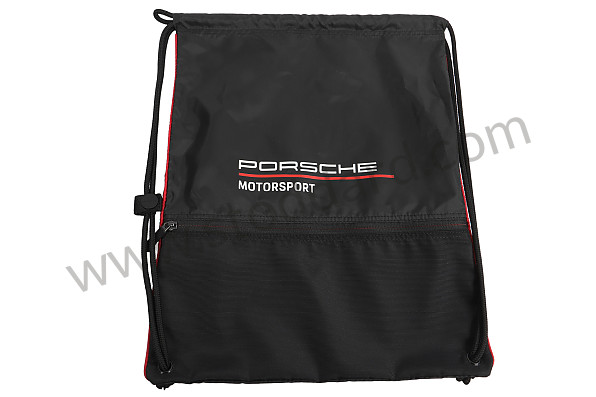 WAP0350010LFMS - SPORT DRAWSTRING BAG - BLACK for Porsche 