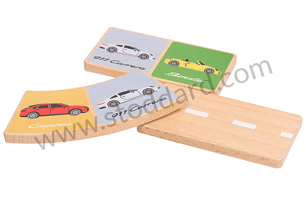 WAP0400030NDOM - Porsche Drivers Selection Multi-Color Domino 28 Piece Set for Porsche 