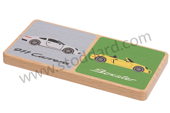 WAP0400030NDOM - Porsche Drivers Selection Multi-Color Domino 28 Piece Set for Porsche 