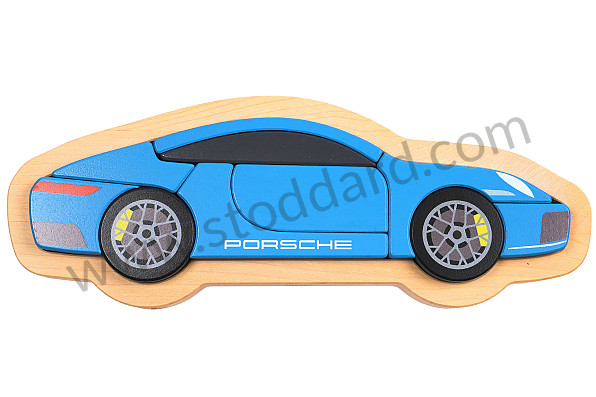 WAP0400040MSTP - Porsche 911 Wood Block Puzzle for Porsche 