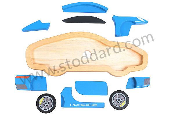 WAP0400040MSTP - Porsche 911 Wood Block Puzzle for Porsche 