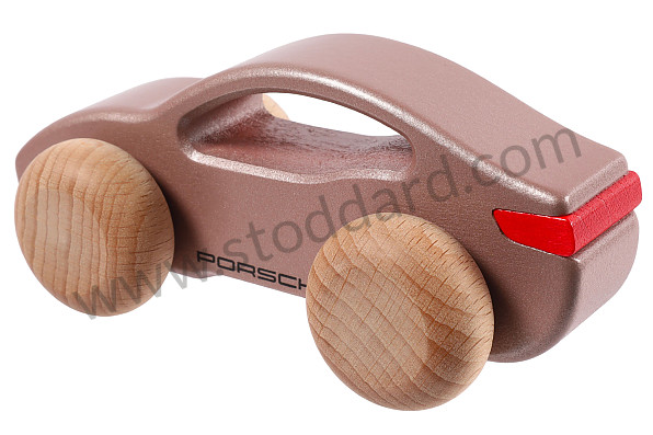 WAP0406200PTHA - TAYCAN WOODEN CAR FROZEN BERRY for Porsche 