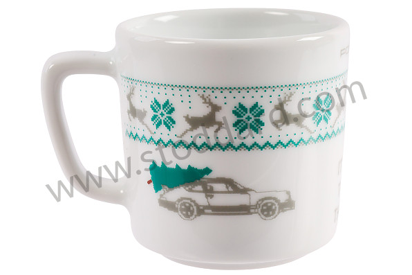 WAP0500030PESC - CHRISTMAS ESPRESSO CUP GREEN/GREY for Porsche 