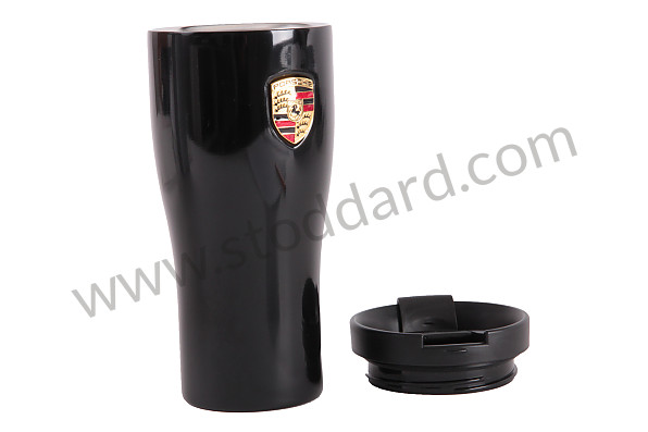 WAP0500630H - BLACK INSULATED MUG - 450ML for Porsche 