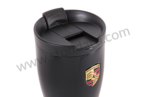 WAP0500630H - BLACK INSULATED MUG - 450ML for Porsche 