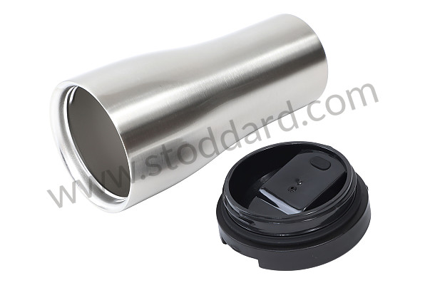 WAP0500640H - CHROME INSULATED MUG - 450ML for Porsche 