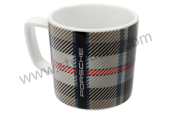 WAP0501510S50Y - COLLECTOR ESPRESSO CUP N&deg;8 50 YEARS TURBO - TARTAN for Porsche 