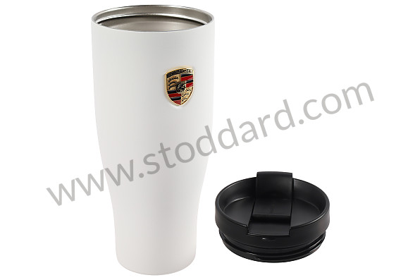 WAP0502000PTHB - XL THERMAL CUP WHITE for Porsche 