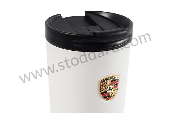 WAP0502000PTHB - XL THERMAL CUP WHITE for Porsche 