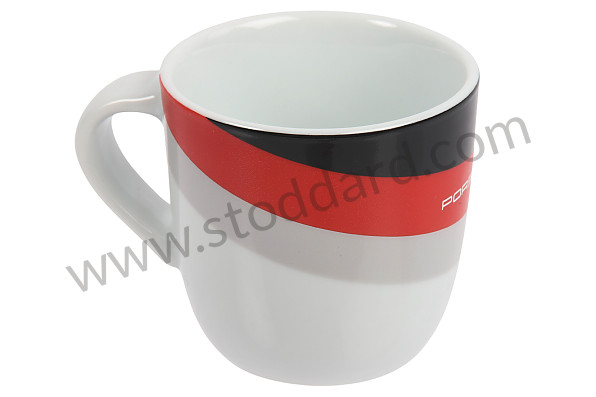 WAP0504050NMSE - DUO COLLECTOR ESPRESSO CUPS N&Acirc;&deg;6 MOTORSPORT - WHITE / RED / BLACK for Porsche 