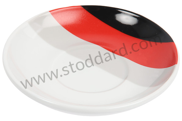 WAP0504050NMSE - DUO COLLECTOR ESPRESSO CUPS N&Acirc;&deg;6 MOTORSPORT - WHITE / RED / BLACK for Porsche 