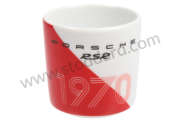 WAP050510PLMC - COLLECTOR ESPRESSO CUP N&deg;1 911 RSR - WHITE / RED for Porsche 
