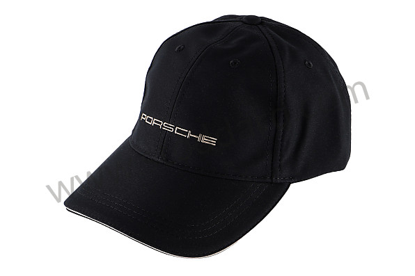 WAP0800020C - Baseball Cap, Black With Grey Porsche Logo for Porsche 
