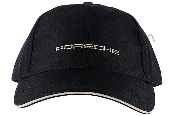 WAP0800020C - Baseball Cap, Black With Grey Porsche Logo for Porsche 