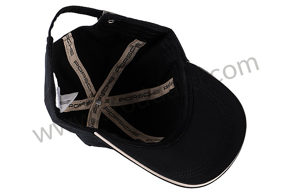 WAP0800020C - Baseball Cap, Black With Grey Porsche Logo for Porsche 