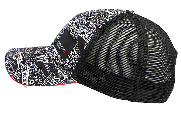 WAP1600020RMSF - MOTORSPORT CAP - PRINTED BLACK for Porsche 