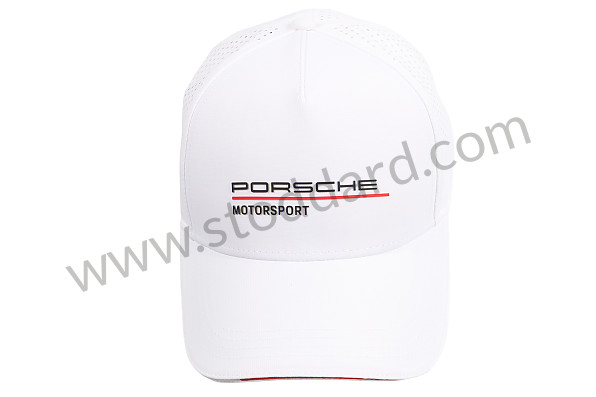 WAP1600030RMSF - MOTORSPORT CAP - WHITE WITH DETAILS for Porsche 