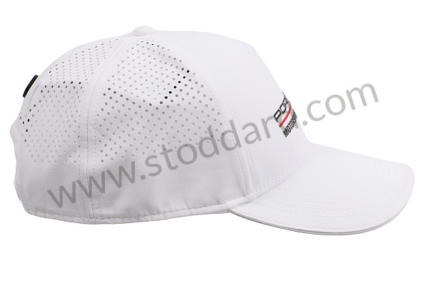 WAP1600030RMSF - MOTORSPORT CAP - WHITE WITH DETAILS for Porsche 