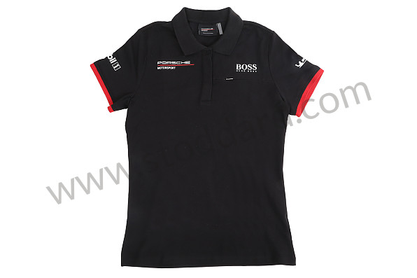 WAP43400M0L0MS - WOMEN'S MOTORSPORT POLO SHIRT - BLACK for Porsche 