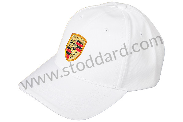 WAP6100020TWCE - CREST CAP - WHITE for Porsche 