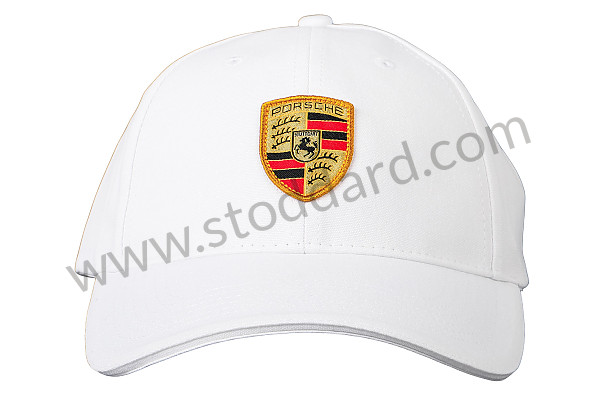 WAP6100020TWCE - CREST CAP - WHITE for Porsche 