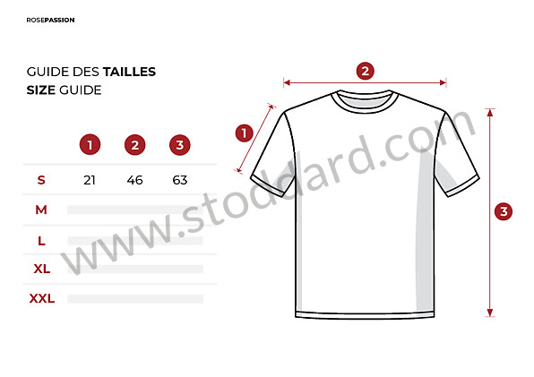 AWAP61900S16 - T-SHIRT - BLUE (S) for Porsche 