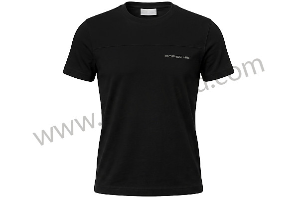 AWAP62300S16 - WOMEN'S BLACK T-SHIRT WITH LOGO (S) for Porsche 