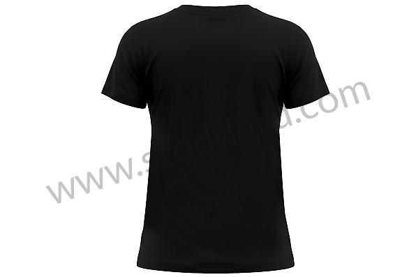 AWAP62300S16 - WOMEN'S BLACK T-SHIRT WITH LOGO (S) for Porsche 