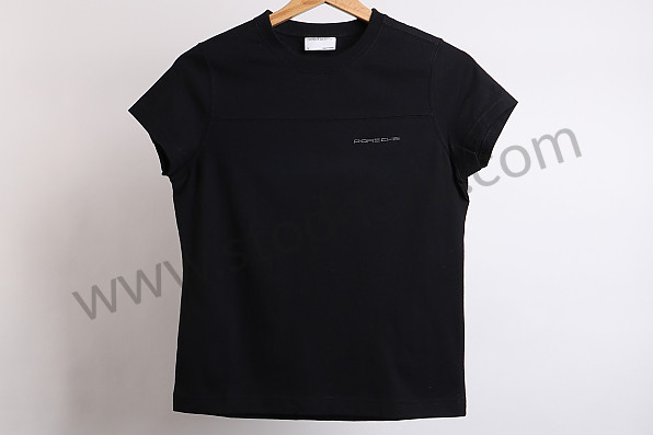 AWAP62300S16 - WOMEN'S T-SHIRT - BLACK (S) for Porsche 