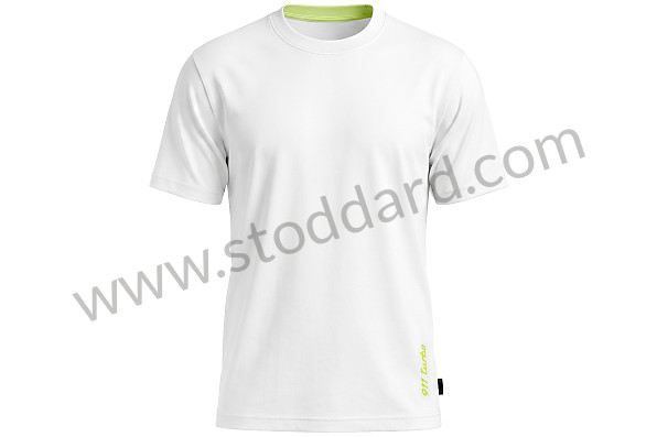 AWAP63300L16 - 911 TURBO T-SHIRT - WHITE & GREEN (L) for Porsche 