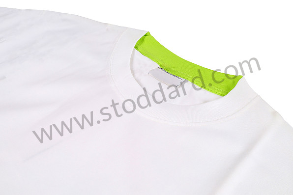 AWAP63300M16 - 911 TURBO T-SHIRT - WHITE & GREEN (M) for Porsche 