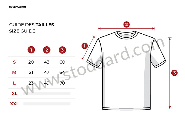AWAP63300M16 - T-SHIRT 911 TURBO - WHITE (M) for Porsche 