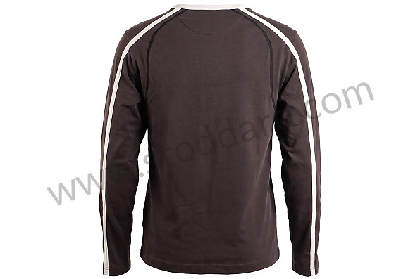 AWAP65400S16 - LONG-SLEEVED T-SHIRT - GREY BROWN (S) for Porsche 