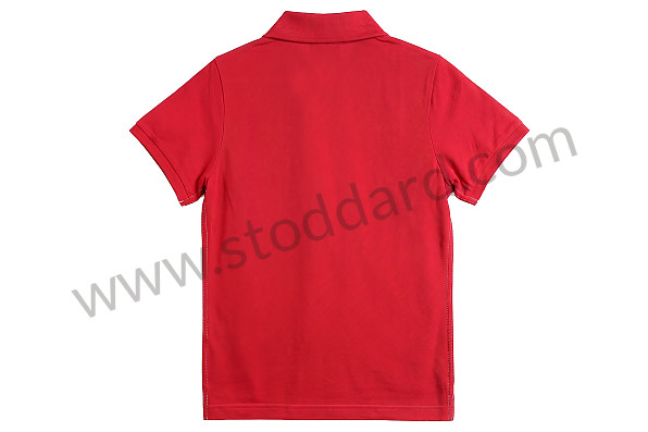 AWAP67700S17 - WOMEN'S CAYENNE POLO SHIRT WITH LOGO - RED (S) for Porsche 