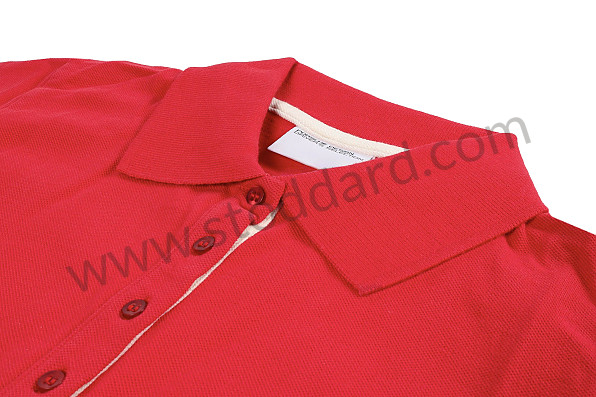 AWAP67700S17 - WOMEN'S CAYENNE POLO SHIRT WITH LOGO - RED (S) for Porsche 