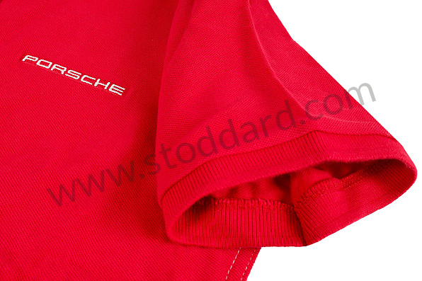 AWAP67700S17 - WOMEN'S CAYENNE POLO SHIRT WITH LOGO - RED (S) for Porsche 